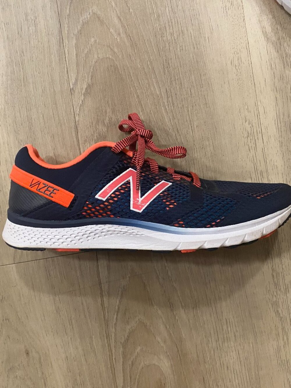 New Balance Vazee Running Shoes Navy Orange Women’s 7.5 Athletic Sneakers - Picture 2 of 7